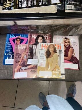 Health Magazine Lot October-December 2021 & March-April 2022 - Assorted Covers